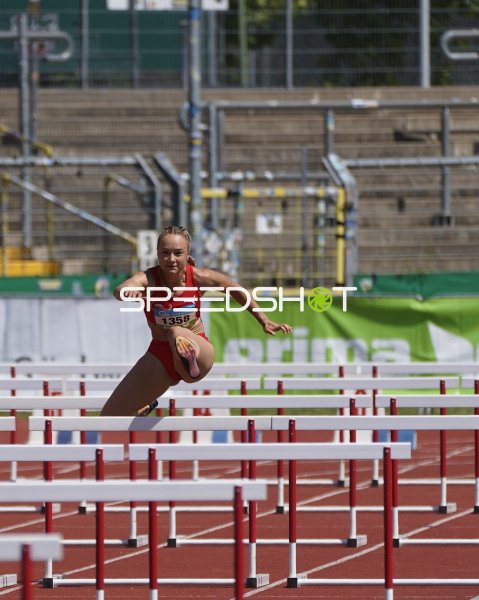 Scholz Leana und Nele Zwirner im Hürdensprint in Koblenz