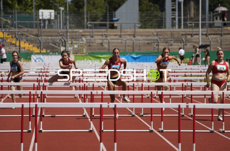 Sara Hamin führt Hürdenfeld im Stadion Oberwerth Koblenz an