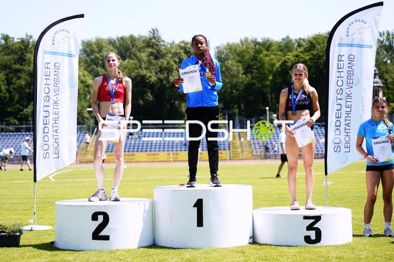 Siegerehrung beim Süddeutschen Leichtathletik-Verband in Koblenz