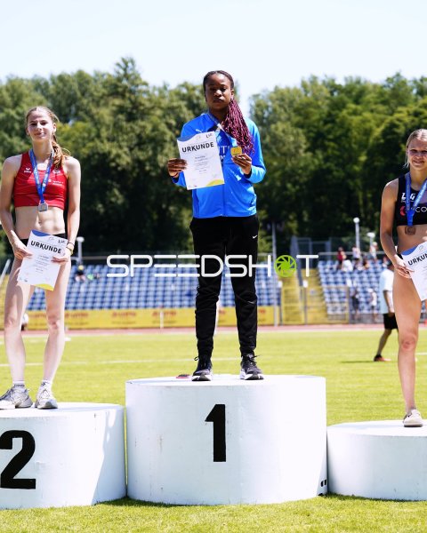 Siegerehrung beim Süddeutschen Leichtathletik-Verband in Koblenz