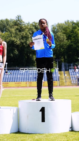 Siegerehrung beim Süddeutschen Leichtathletik-Verband in Koblenz