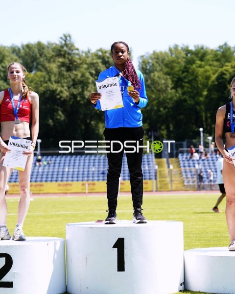 Siegerehrung beim Süddeutschen Leichtathletik-Verband in Koblenz