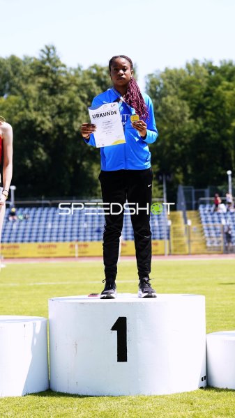 Siegerehrung beim Süddeutschen Leichtathletik-Verband in Koblenz