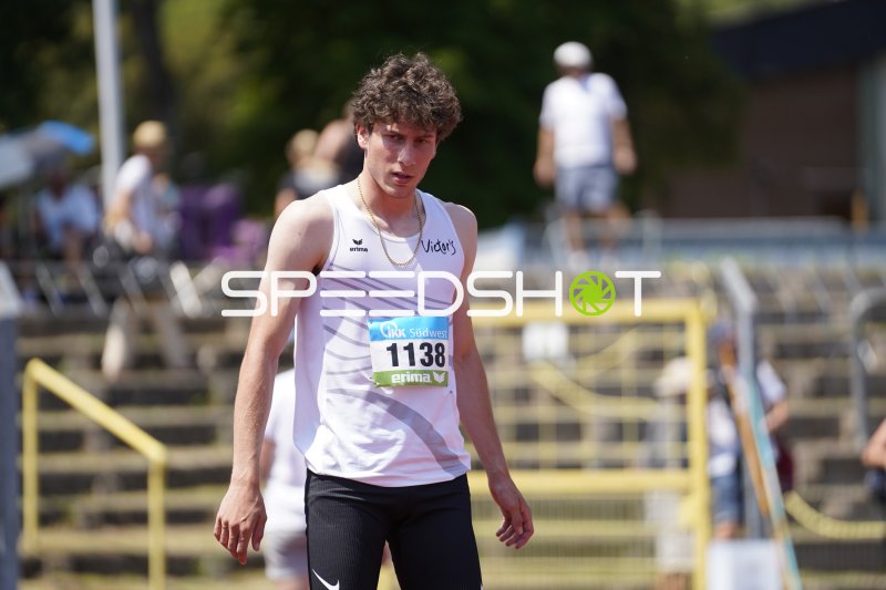 Agostini Lucca beim Leichtathletik-Meeting in Koblenz