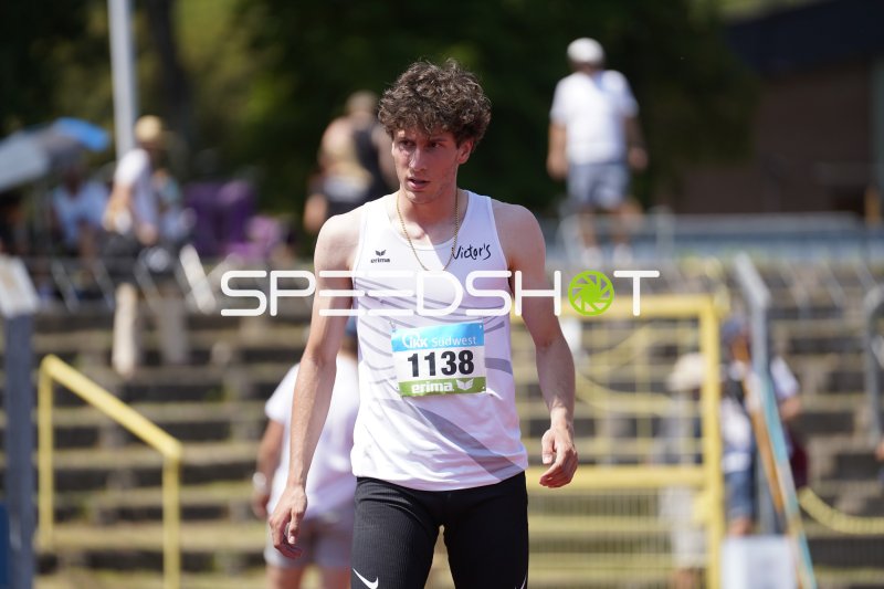 Agostini Lucca beim Leichtathletik-Meeting in Koblenz