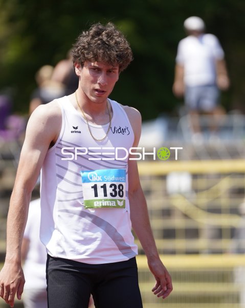 Agostini Lucca beim Leichtathletik-Meeting in Koblenz