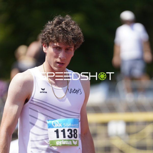 Agostini Lucca beim Leichtathletik-Meeting in Koblenz