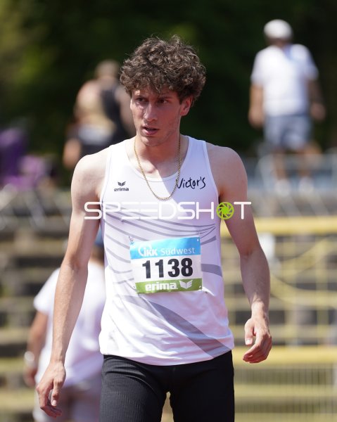 Agostini Lucca beim Leichtathletik-Meeting in Koblenz
