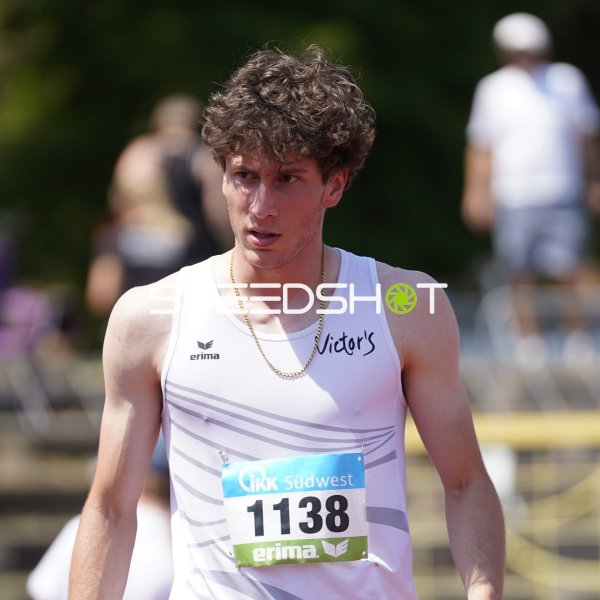 Agostini Lucca beim Leichtathletik-Meeting in Koblenz