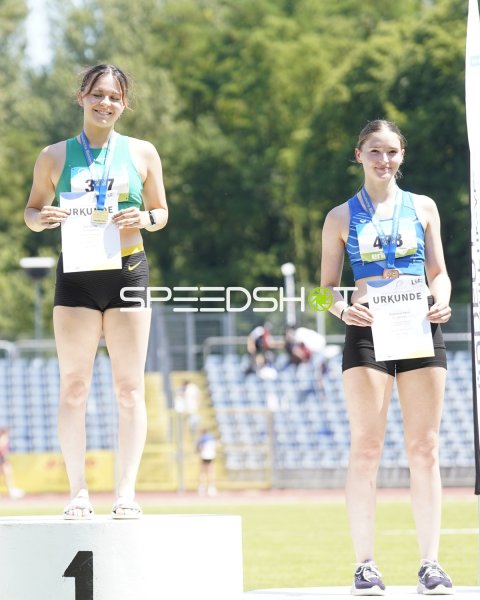 Siegerehrung mit Heinz Magdalena auf dem Podium in Koblenz