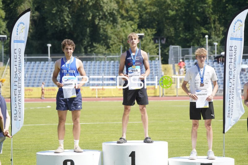 Siegerehrung beim Süddeutschen Leichtathletik-Verband in Koblenz