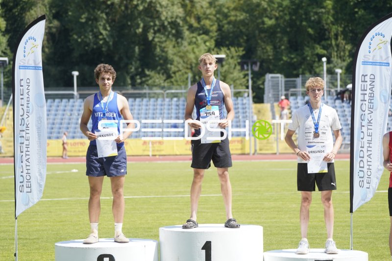 Siegerehrung beim Süddeutschen Leichtathletik-Verband in Koblenz
