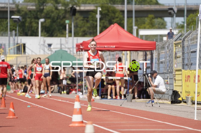 Triendl Lea (270) beim Sprint im Stadion Oberwerth Koblenz