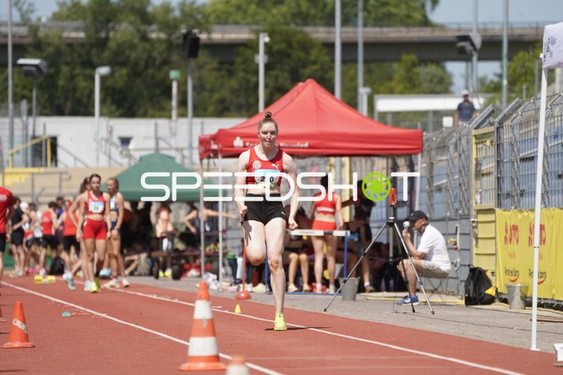 Triendl Lea (270) beim Sprint im Stadion Oberwerth Koblenz