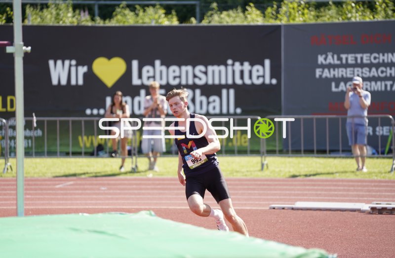 Schmitz Mara Sophie (995) beim Sprint im Stadion Oberwerth Koblenz
