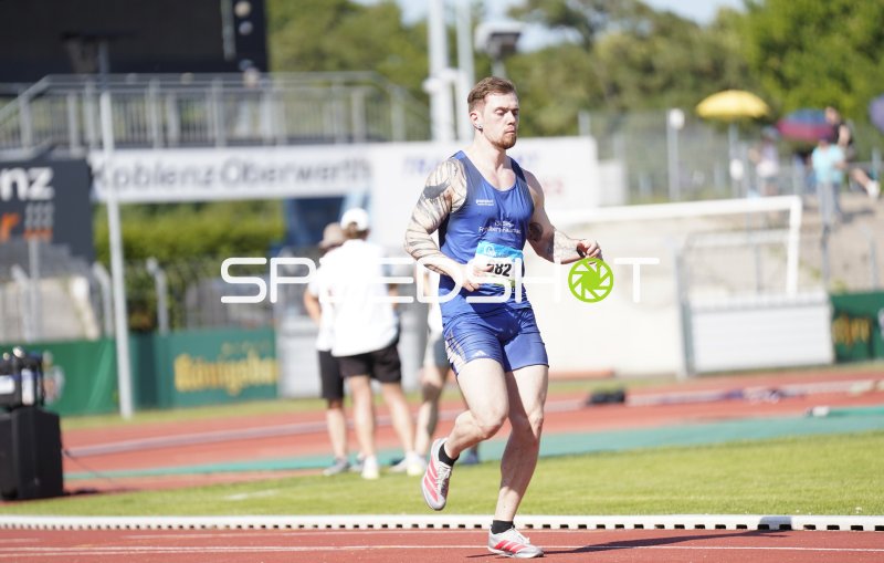 KEßLER Nils (682) beim Sprint im Stadion Oberwerth Koblenz