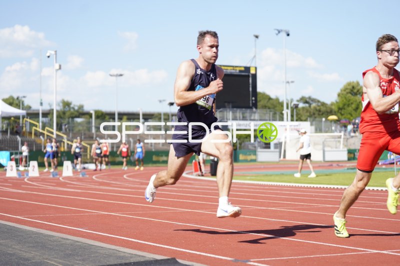 Schiller Colin (196) im Sprint beim Leichtathletik-Meeting in Koblenz