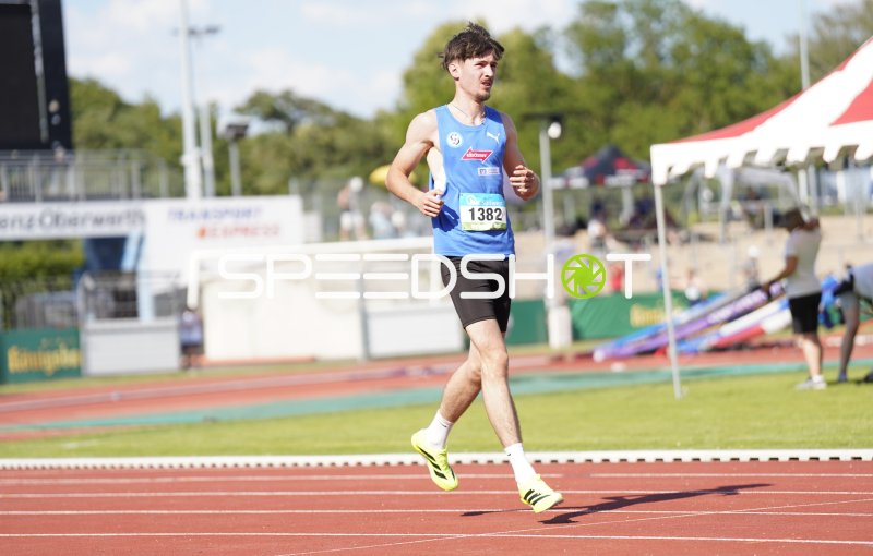 Krom Dmitrij (1382) beim Lauf im Stadion Oberwerth Koblenz