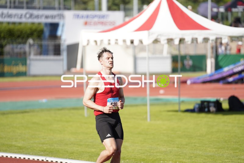 Timo LANGE (620) beim Lauf im Stadion Oberwerth Koblenz
