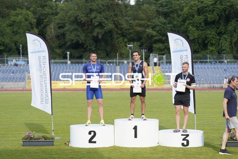 Siegerehrung beim Süddeutschen Leichtathletik-Verband in Koblenz