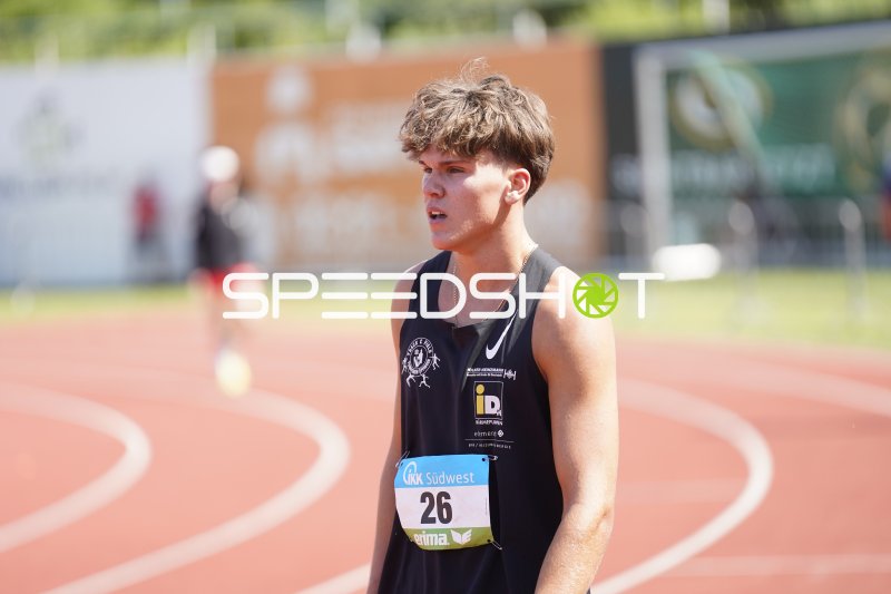 Krivoklub Maxim (26) beim Leichtathletik-Meeting in Koblenz