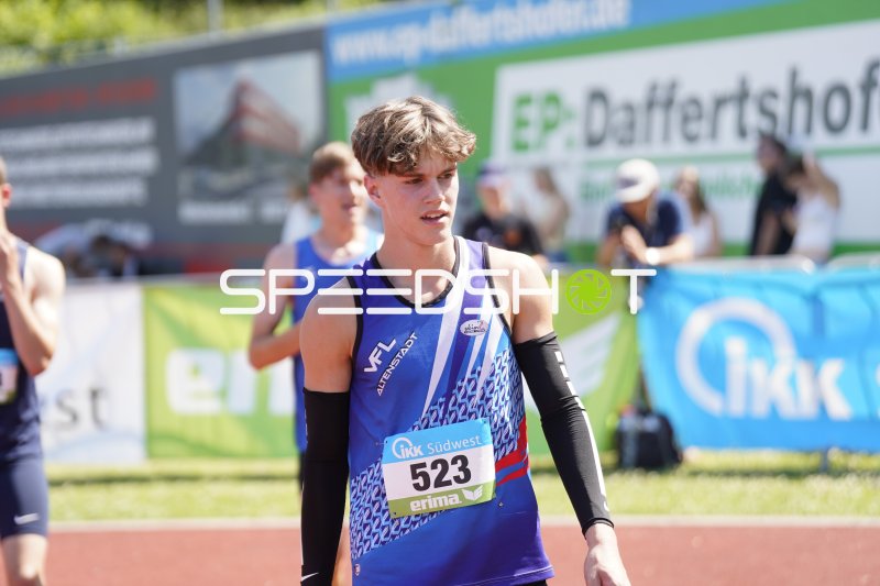 Fliedner Adrian (523) beim Leichtathletik-Meeting in Koblenz
