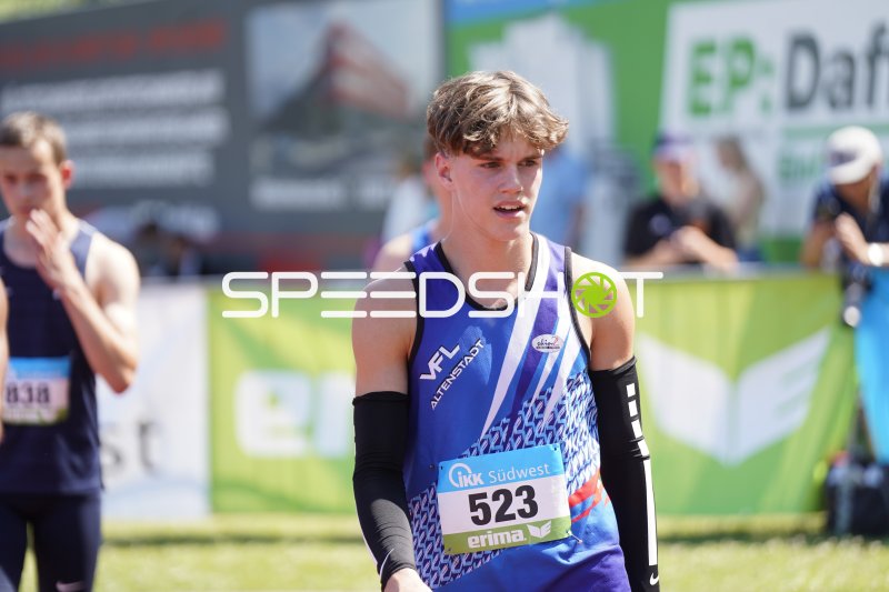 Fliedner Adrian (523) beim Leichtathletik-Meeting in Koblenz