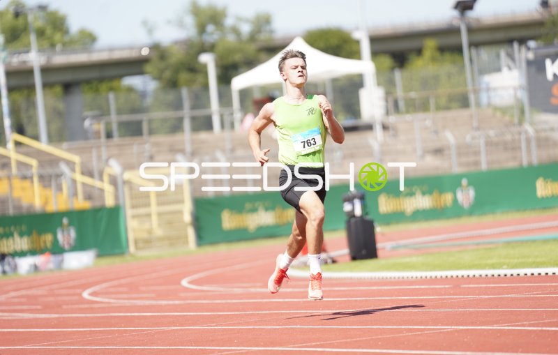Daum Mika (763) beim Lauf im Stadion Oberwerth Koblenz