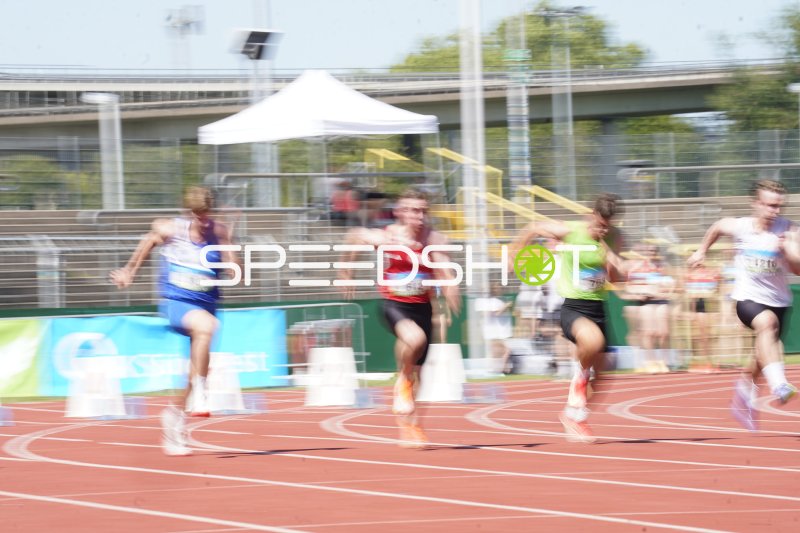 Sprintduell im Stadion Oberwerth Koblenz