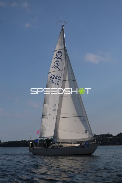 Segelboot "Linda" (3240) auf der Eckernförder Bucht
