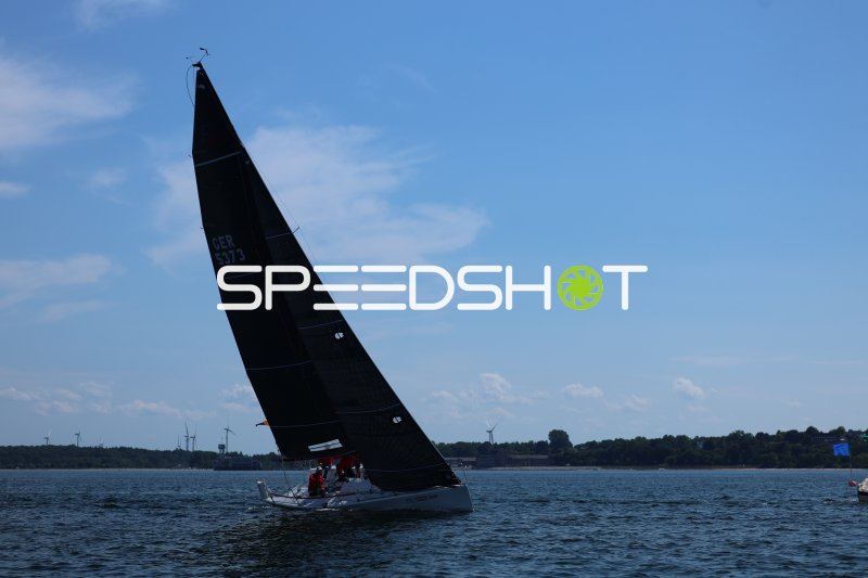 Segelboot GER 5373 auf der Eckernförder Bucht