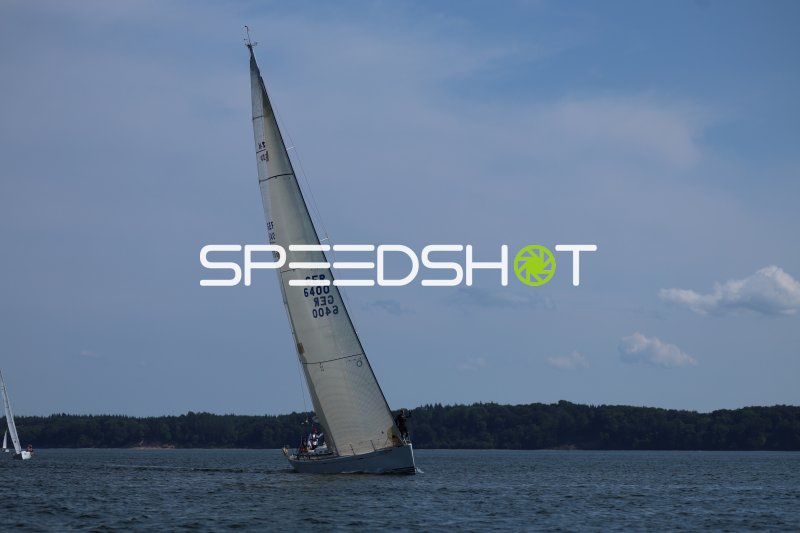 Segelboot GER 6400 auf der Eckernförder Bucht