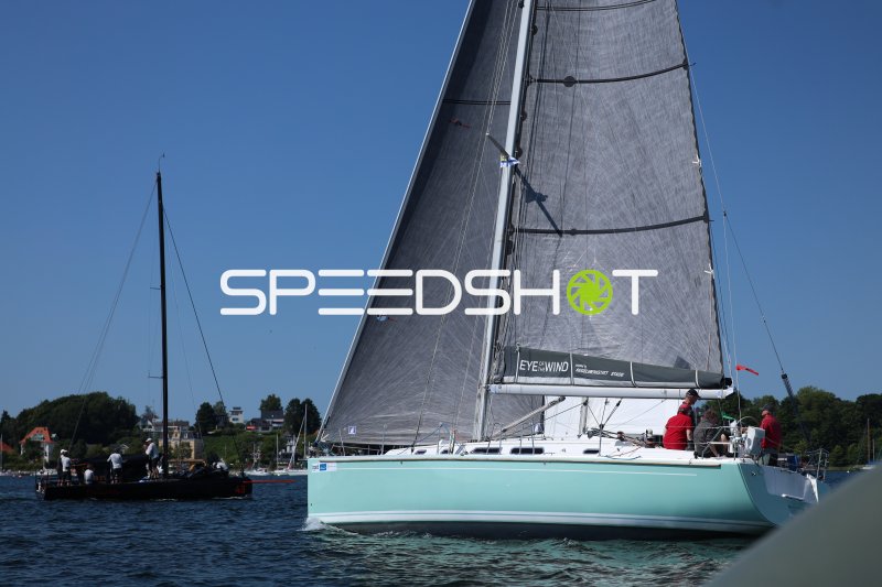 Segelyacht Eye of the Wind bei Regatta in Eckernförde