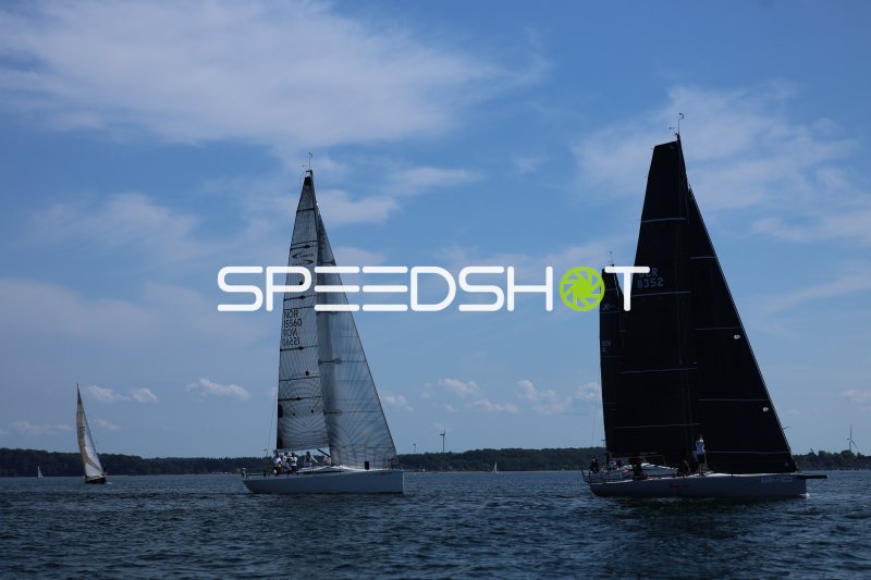 Segelregatta in Eckernförde – NOR 15560 und GER 8352 auf der Förde