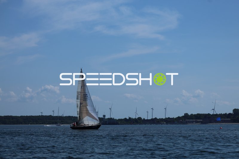 Segelboot GER 1399 auf der Eckernförder Bucht