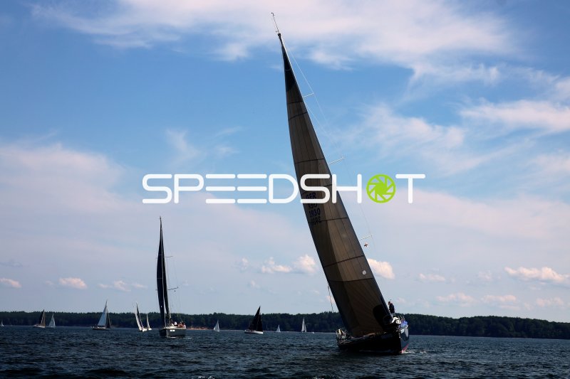 Segelregatta vor Eckernförde – GER 3930 unter vollen Segeln