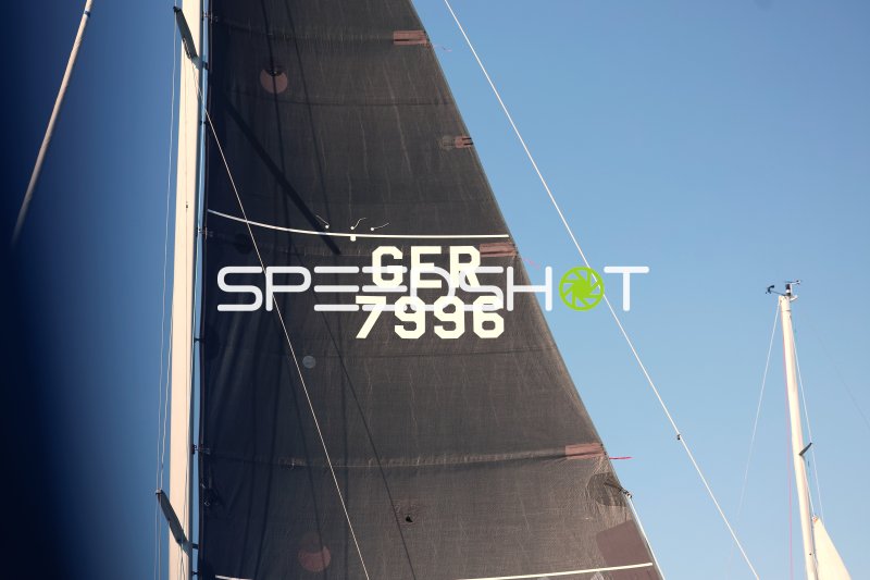 Segelboot GER 7996 im Hafen Eckernförde