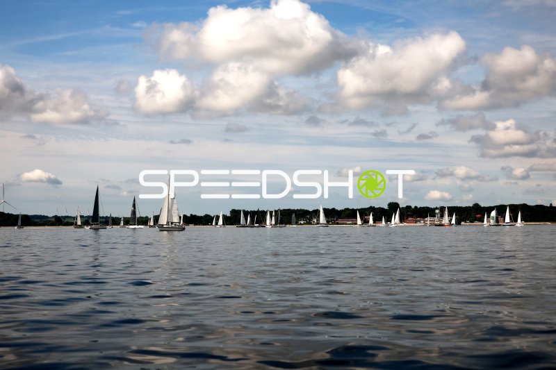 Segelregatta im Hafen Eckernförde