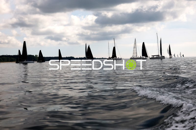 Segelregatta im Hafen Eckernförde