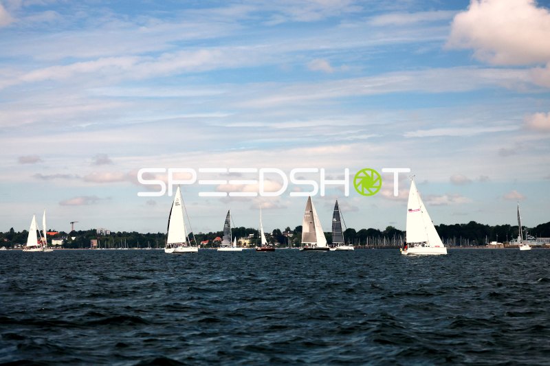 Segelregatta im Hafen Eckernförde