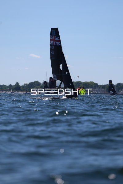 GBR 148 beim Segeln auf der Kieler Förde