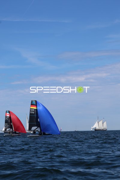 GER 170 und CAN 71 im Duell auf der Kieler Förde