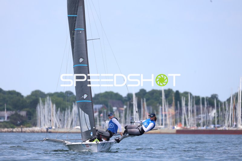 Segelwettbewerb am Olympiazentrum Schilksee in Kiel