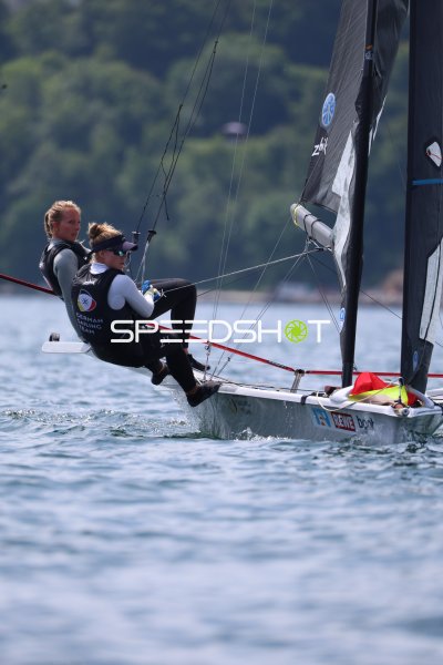 Segelwettbewerb am Olympiazentrum Schilksee in Kiel