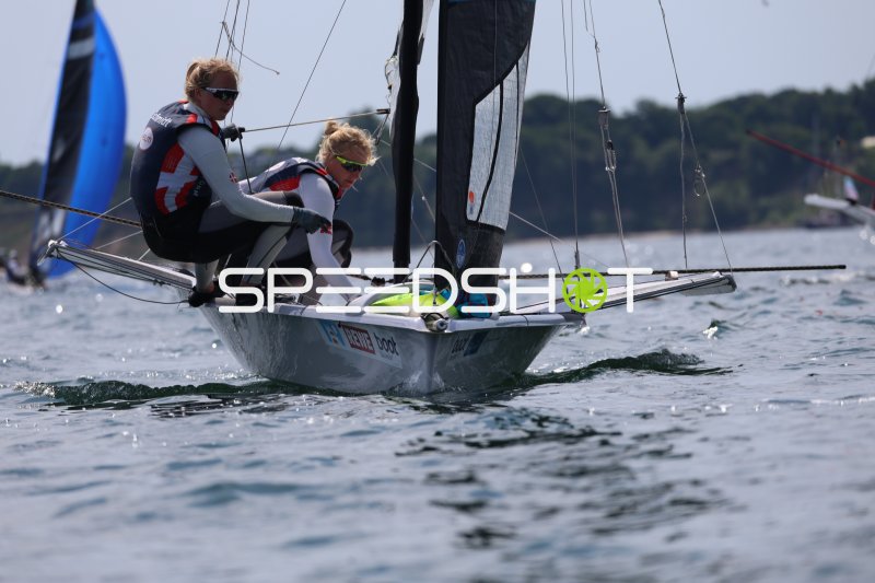 Segelwettbewerb am Olympiazentrum Schilksee in Kiel
