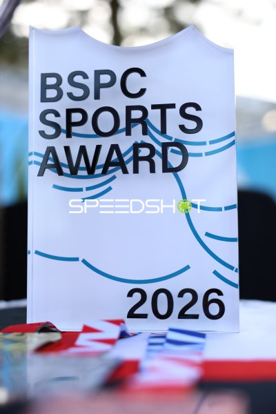 BSPC Sports Award 2026 Schild bei Veranstaltung