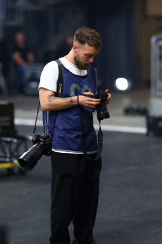 Fotograf mit Kamera in Waghäusel