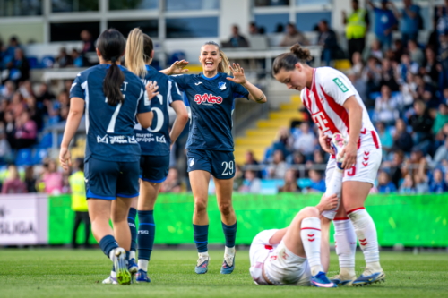 Jubel im Dietmar-Hopp Stadion
