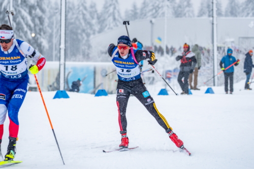 Biathlon Verfolgung in Oberhof