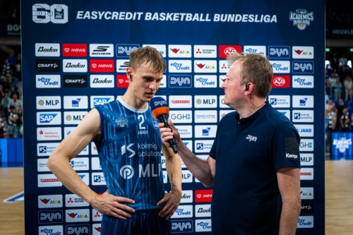 Interview mit Niklas Würzner (2; MLP Academics Heidelberg) nach Saisonfinale